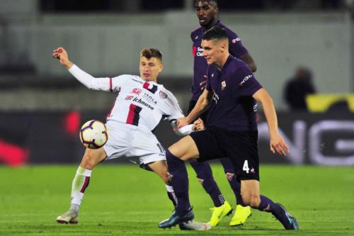 ACF FIORENTINA VS CAGLIARI Milenkovic Barella